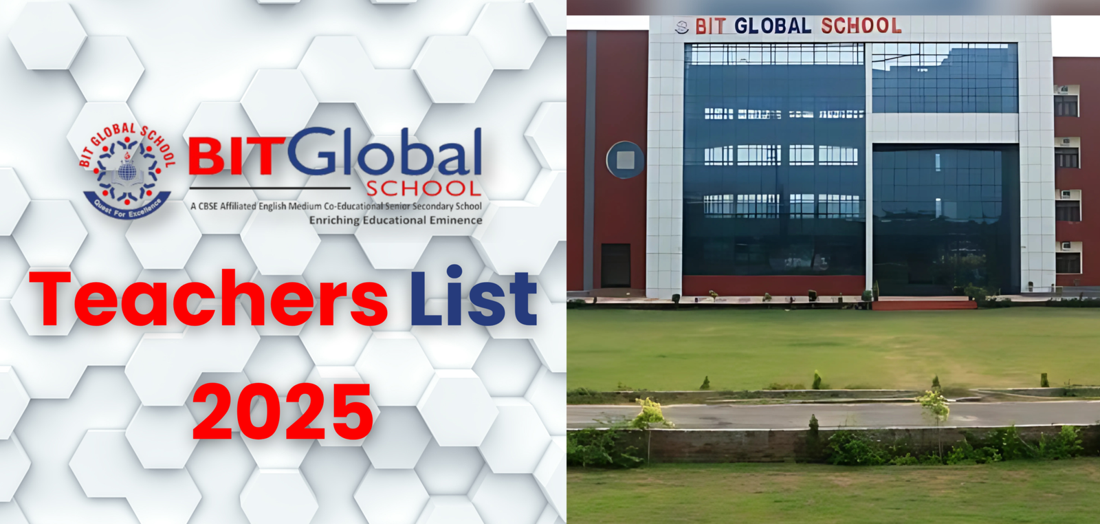 Teachers List | BIT Global School